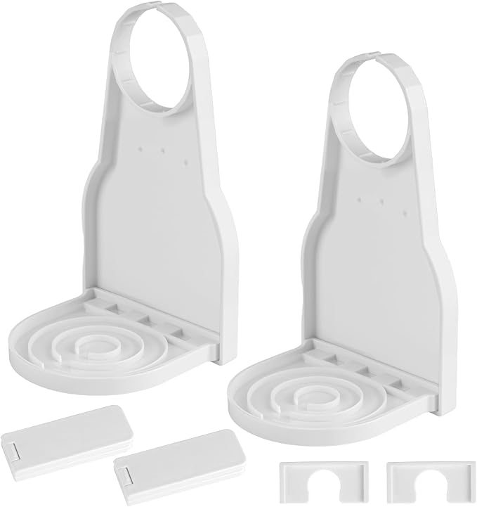 6PCS Laundry Detergent Drip Catcher Set,2 Complete Kits with Detergent Holder,Laundry Drip Catcher,Ball Dispenser for Mess-Free Laundry, Ideal for Home Washing Rooms and Organizers