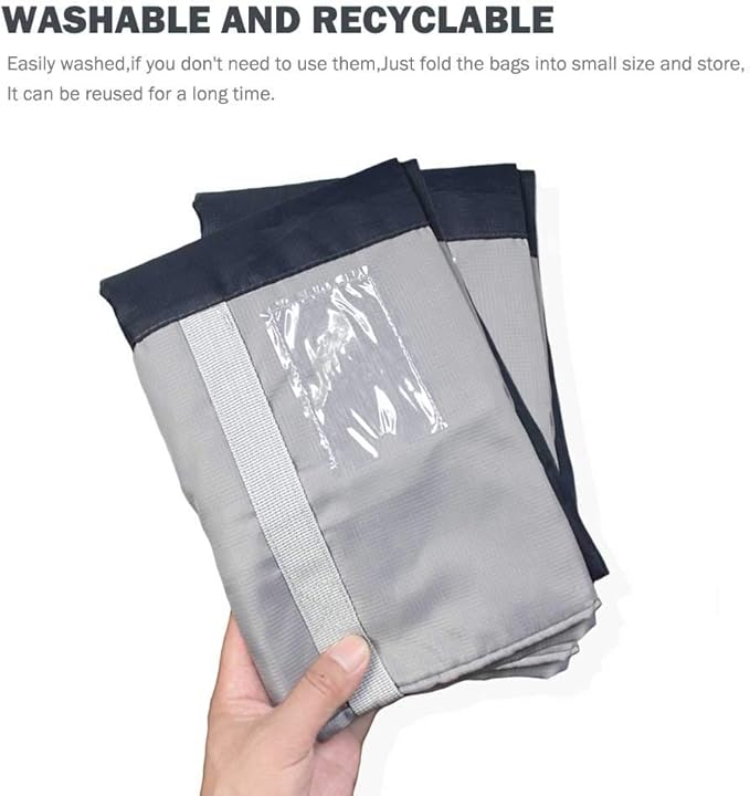 75L Large Zipper Comforter Storage Bag, Folding Blanket Storage Bag with Reinforced Handle, Under-Bed Storage for Bedding, Clothes, Pillows, Grey