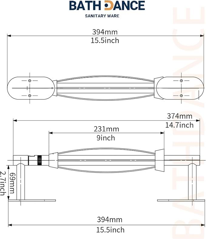 Paper Towel Holder Under Cabinet, Single Hand Operable Roll Holder with Damping Effect,No Drilling or Wall Mounted SUS304 Stainless Steel for Kitchen Bathroom (Sliver)