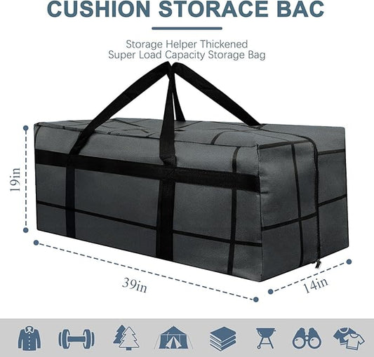 8Pack Extra Large Heavy Duty Moving Bags with Zippers & Reinforced Handles Heavy-Duty Storage Totes – Moving Boxes for Clothes, College Supplies, and Moving – Waterproof & Foldable (Extra Large)