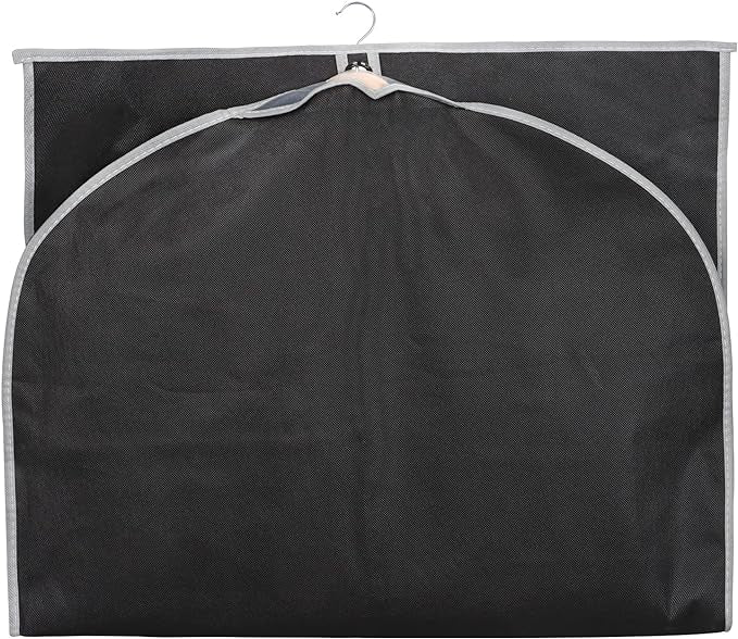 Syeeiex 40" Garment Bag, Set of 8 Suit Bag, Garment Bags for Hanging Clothes, Suit Covers Bags for Men or Women, Dress Bags for Storage Suits, Shirts,T-shirts and Jackets on Closet