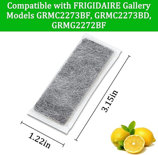 LeoTube Refrigerator Produce Preserver Replacement for Frigidaire PureAir PK-2 Produce Keeper Plus Refill, Compatible with FRIGIDAIRE Gallery Models GRMC2273BF, GRMC2273BD, GRMG2272BF (3)