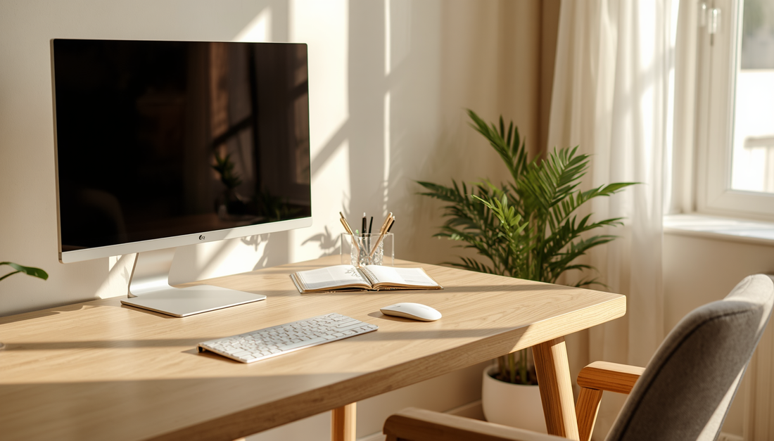 Aesthetic Desk Setup: Boosting Productivity in Your Home Office (Without the Clutter)