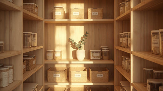 5-Minute Pantry Makeover: From Visual Chaos to Midnight Calm