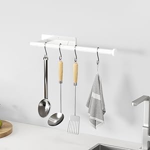 Paper Towel Holders Paper Towels Rolls Paper Bulk Self-Adhesive Under Cabinet Wall Mount Countertop Both Available in Adhesive and Screws for Kitchen Pantry Sink Bathroom Stainless Steel White
