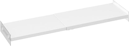 26-38in Expandable Shelf,Tension Shelves for Closet,Expandable Shelf for Cabinet Cabinet Pantry, 11.8" D,1pack