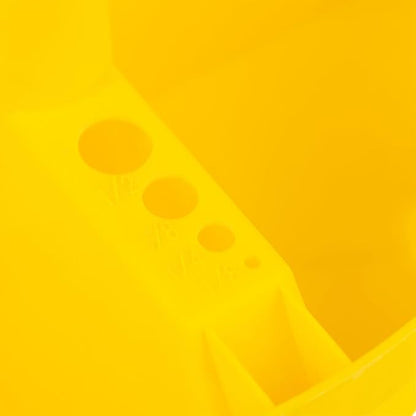 Bucket Boss - Bucket Stacker Small Parts Organizer, Bucket Organization (15051), Yellow (Pack of 2)
