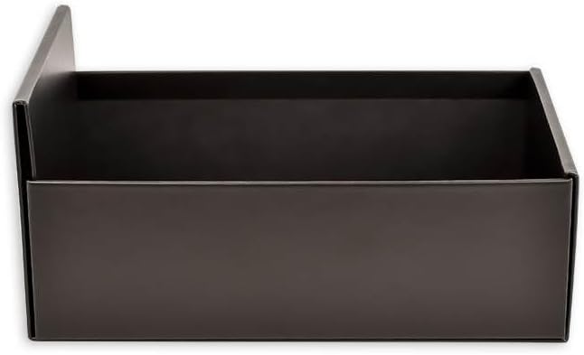DJOIS by Tarifold - CD & DVD Storage Box - Durable Material - Compact Size - Holds 80 Sleeves - Scratch Resistant - Can Hold Blu-Ray Discs & X-Box Video Games - Made in Denmark - Black