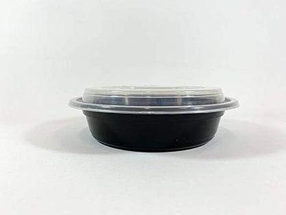 DHG PROFESSIONAL 50 Sets 24oz Meal Prep Containers with Lids, Microwavable Plastic BPA free