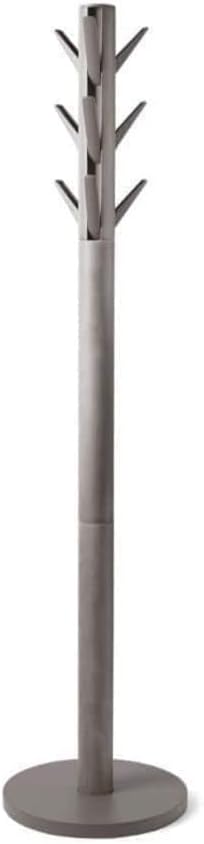 Umbra Flapper Coat Rack, Clothing Hanger, Umbrella Holder, and Hat Organizer, Great for Entryway, Grey