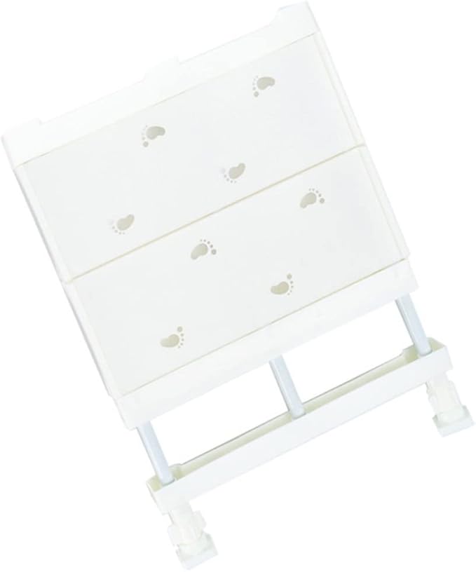 Closet Shelf Wardrobe Storage Rack Retractable Airing Cupboard Organiser for Kitchen Bookcase White 30-42cm Length 24cm Width, Shelf Dividers