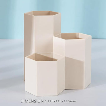 Pencil Holder for Desk Pens Cup Pencil Organizer Cute Desk Accessories Desktop Supplies for Office/School/Home (White)