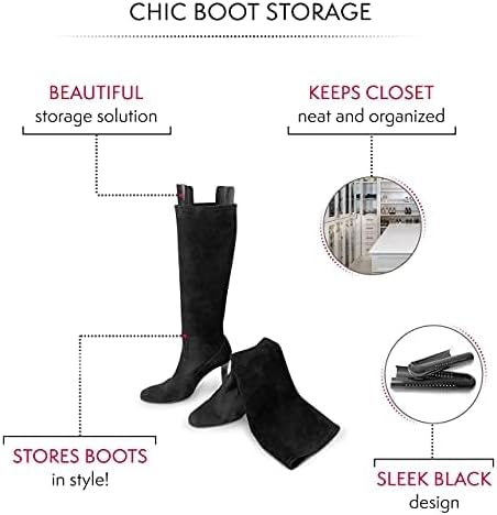 Bag-a-Vie Tall Boot Shapers For Women - Easy Glide Boot Stand-Up Inserts