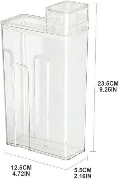 5 Pcs Laundry Detergent Bin Dispenser for Liquid Detergent Fabric Softener with Measuring