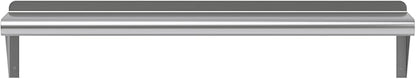 AmGood 8" X 36" Stainless Steel Wall Shelf | Metal Shelving | Garage, Laundry, Storage, Utility Room | Restaurant, Commercial Kitchen | NSF