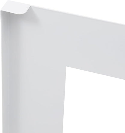 Magnetic Folding Shelf, Magnetic Multi-Purpose Organizer Shelf Magnet Rack Mount on Washing Machine or Fridge, Durable Folding Rack for Laundry Room, Bathroom, Kitchen (White)