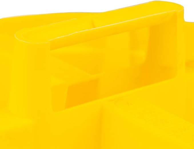 Bucket Boss - Bucket Stacker Small Parts Organizer, Bucket Organization (15051), Yellow (Pack of 2)