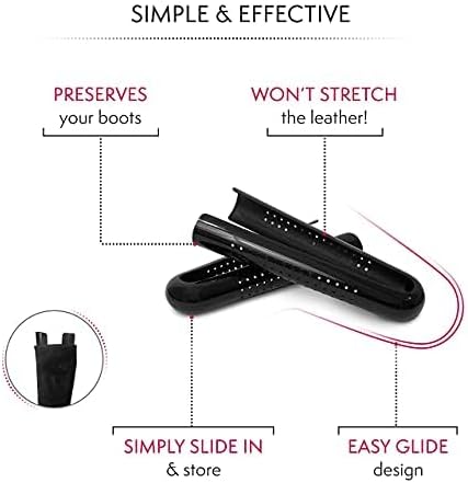 Bag-a-Vie Tall Boot Shapers For Women - Easy Glide Boot Stand-Up Inserts