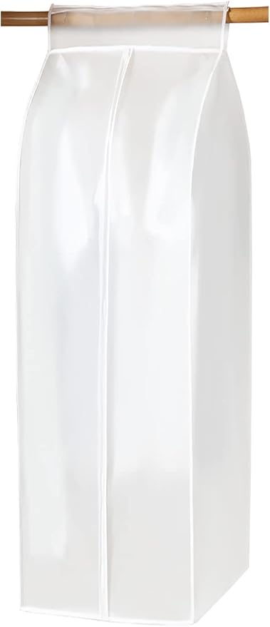 XIAKE Garment Cover Moth-proof Dust Cover Coat Hanging Clothes Storage Bag Premium Thickened Clothing Organizer Moisture-proof Dust-proof Clothes Cover (24"L * 20"W * 59"H)