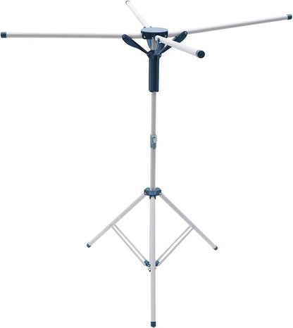 Tripod Clothes Drying Rack, Portable Foldable Stainless Steel Clothes Drying Rack Laundry Hanger Space Saving Tripod Stand, for Balcony Bedroom Household