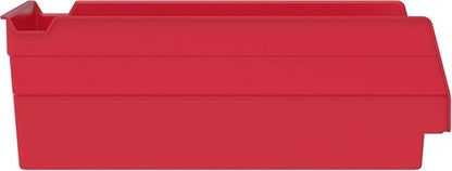 Akro-Mils - 30150RED 30150 Plastic Nesting Shelf Bin Box, (12-Inch x 8-Inch x 4-Inch), Red, (12-Pack)