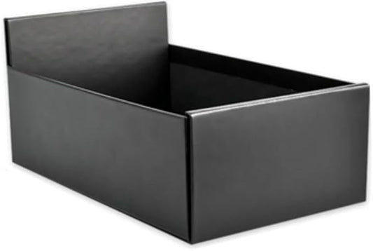 DJOIS by Tarifold - CD & DVD Storage Box - Durable Material - Compact Size - Holds 80 Sleeves - Scratch Resistant - Can Hold Blu-Ray Discs & X-Box Video Games - Made in Denmark - Black