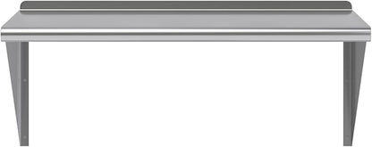 AmGood 36" Long X 24" Deep Stainless Steel Wall Shelf | NSF Certified | Appliance & Equipment Metal Shelving | Kitchen, Restaurant, Garage, Laundry, Utility Room