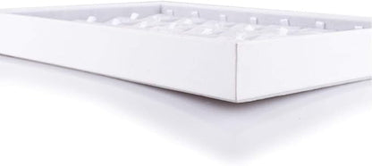 Oirlv Velvet Stackable Jewelry Tray 32 Grids Earrings Organizer Display Showcase Jewelry Storage trays