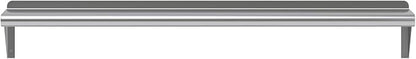 AmGood 48" Long X 8" Deep Stainless Steel Wall Shelf | NSF Certified | Appliance & Equipment Metal Shelving | Kitchen, Restaurant, Garage, Laundry, Utility Room