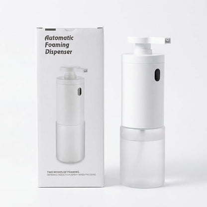 Automatic Foam Soap Dispenser, Touchless Sensor, ABS Plastic, Type-C Rechargeable, 350ml Capacity, Ideal for Kitchen & Bathroom