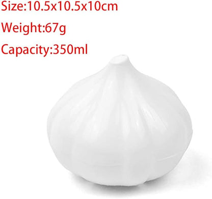 Tiydiygo 6PCS Fresh Food Savers Avocado Lemon Tomatoes Pepper Onion Garlic Shape Crisper Containers,Reuseable Vegetable Fruits Storage Keeper Sealing Box Fresh Bowls for Refrigerators