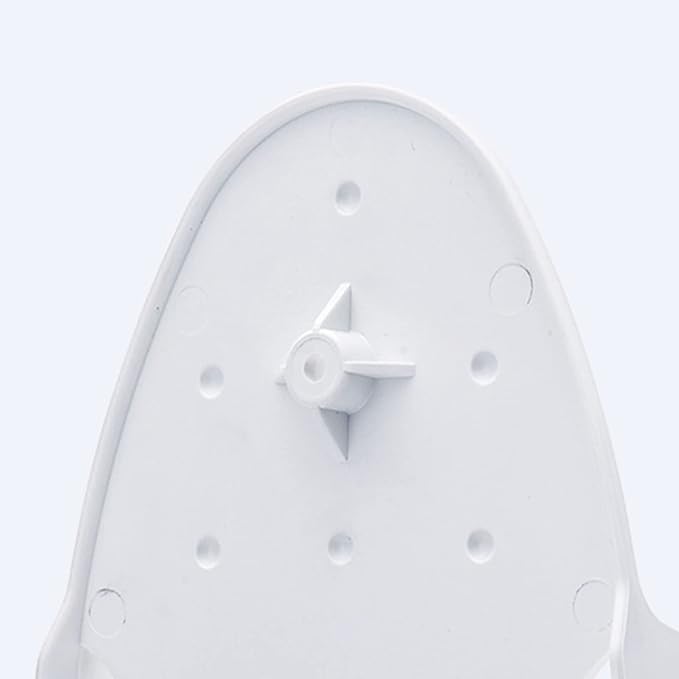 Ironing Board Hanger Wall Mount, Electric Iron Holder Rack Organizer with Hooks for Household Bathroom Laundry Room Closet Hotel White