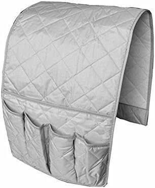 IPENNY Couch Sofa Armrest Organiser Chair TV Remote Holder Bed Storage Pocket Bag for Cellphone Tablet Notepad Book Magazines DVD Eyewears Drinker Snacks Holder Pouch