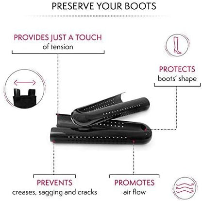 Bag-a-Vie Tall Boot Shapers For Women - Easy Glide Boot Stand-Up Inserts