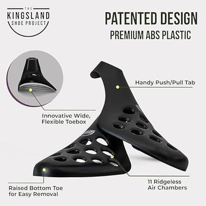 Fresh Flow Shoe Trees for Sneakers & Shoes, Travel Shoe Trees for Men & Women