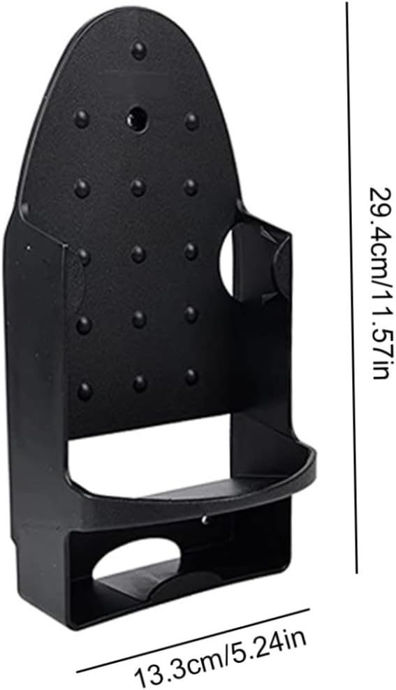 Wall-Mounted Ironing Board Hanger, Heat Resistant Iron Holder for Household & Bathroom