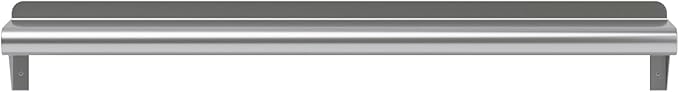 AmGood 36" Long X 6" Deep Stainless Steel Wall Shelf | NSF Certified | Appliance & Equipment Metal Shelving | Kitchen, Restaurant, Garage, Laundry, Utility Room