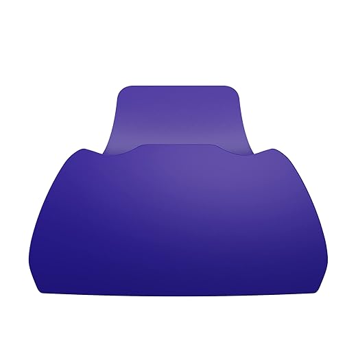 PlayVital Controller Display Stand for ps5, Gamepad Accessories Desk Holder for ps5 Controller with Rubber Pads - Galactic Purple