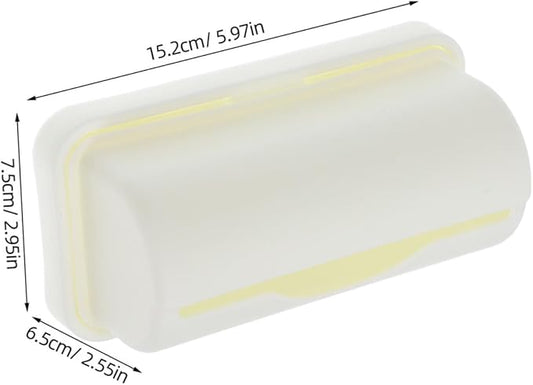 BESTYASH 3pcs Trash Bag Holder: Wall Mount Adhesive Plastic Garbage Bag Dispenser Roll Holder Organizer For Kitchen Cabinet Under Sink