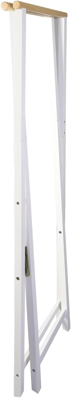 Casual Home Solid Wood Folding Clothing Garment Laundry Drying Rack, 20.5" W x 23" D x 60" H