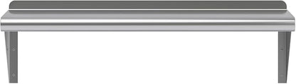 AmGood 30" Long X 10" Deep Stainless Steel Wall Shelf | NSF Certified | Appliance & Equipment Metal Shelving | Kitchen, Restaurant, Garage, Laundry, Utility Room