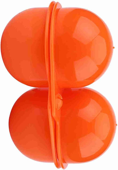 Egg Holder Camping, Egg Carrier, Camping Eggs Container, for Outdoor Picnic, Barbecue and Other Outdoor Activities, Orange