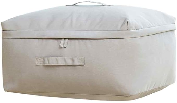 SLDYH UnderbedStorage Bag, Bedding and Quilt Storage Bag, Essential Items for Clothing Organizers during Mobile Travel, Cationic Oxford Fabric, Space Saving, Durable Waterproof Design (Lime, L)