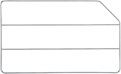 Rev-A-Shelf 18" Baking Sheet Shelf Organizer for Wall and Base Kitchen Cabinets, Divider Pan Rack Storage Wires for Cupboards, Chrome, 597-12CR-2-1