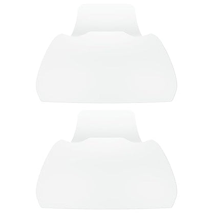 playvital 2 Pack Controller Display Stand for ps5, Gamepad Stand Desk Holder for ps5 Controller Accessories with Rubber Pads, White