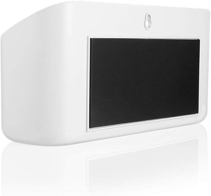 Magnetic Laundry Bin, Space-Saving Trash Container Hanging on Dryer, Washer or Wall Mount (White)