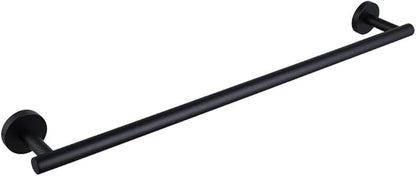 24-Inch Matte Black Bath Hand Towel Bar SUS 304 Stainless Steel Towel Rack Holder for Bathroom Wall Mount …