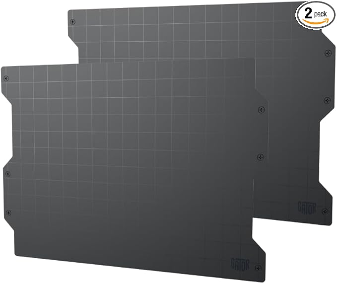 GATOR MAGNETICS 2 Pack Heavy Duty Steel Wall Panels 16.75 x 12 in Panels Wall Storage & Organization System, Easy Install – Nesting Design Uses 100% of Space, Garage Organizer