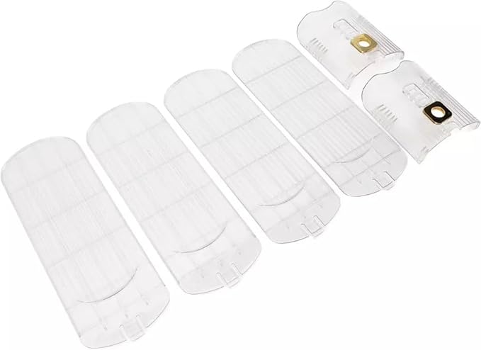 Pack of 12 Pcs Acrylic Shoe Slot Organiser Storage with Size 25.4x9.5x7cm- Adjustable 3-Level Height - Non-Slip Space Saver Shoe Storage Organiser- Shoe Stacker for All Shoe Styles (Clear)