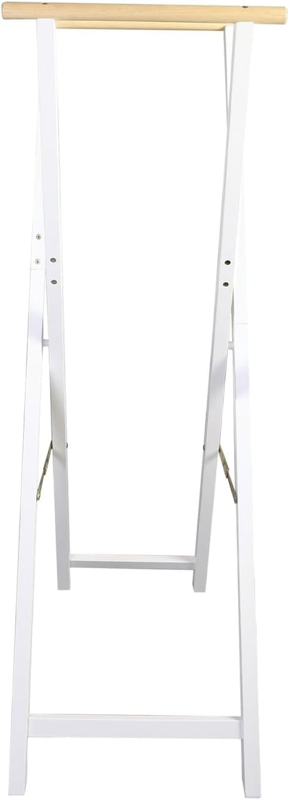 Casual Home Solid Wood Folding Clothing Garment Laundry Drying Rack, 20.5" W x 23" D x 60" H